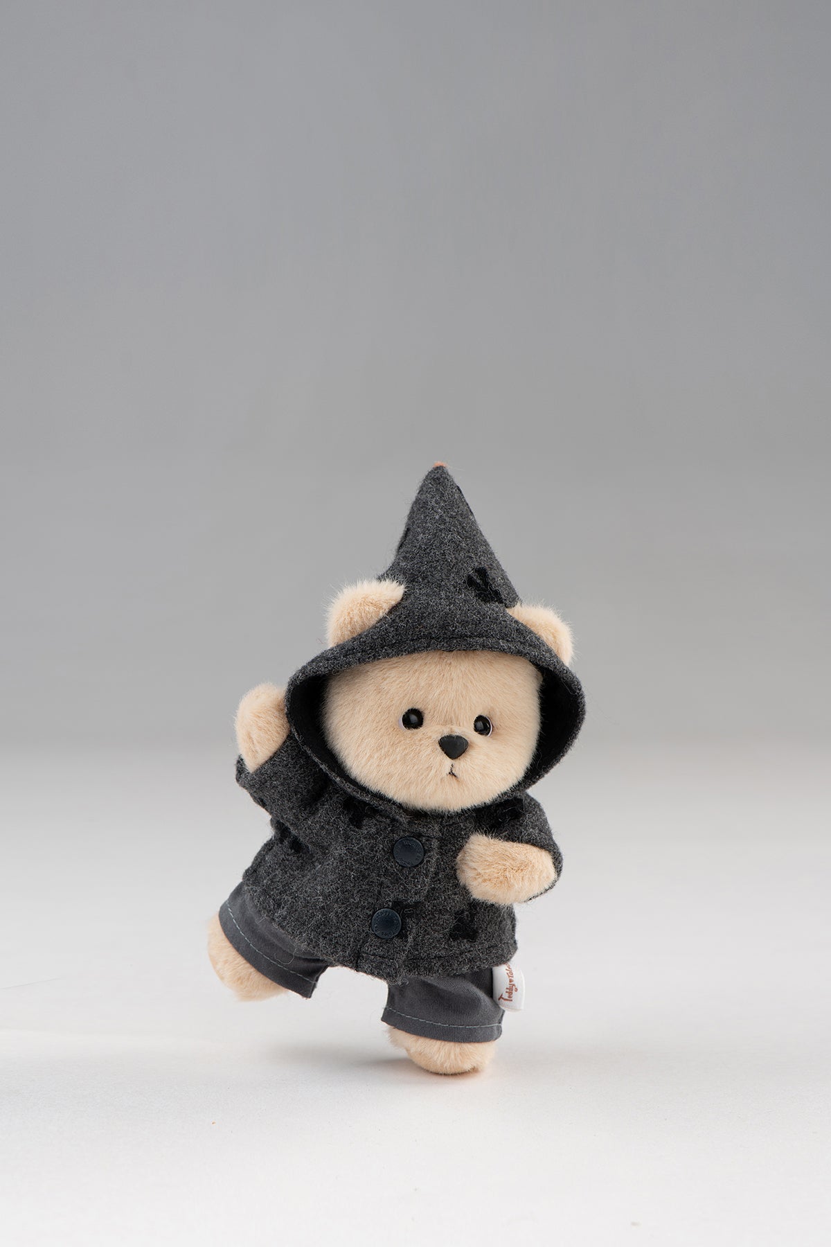 Lina Bear Pocket Series - La Côte de Lina Mist Veil Gray Suit (15CM)