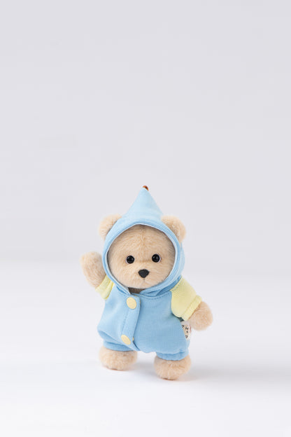 Lina Bear Pocket Series - Sea Blue Suit (15CM)