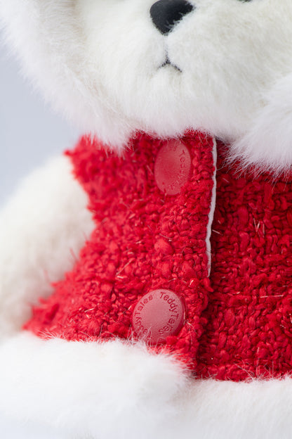 Lina Bear Pocket Series - Christmas Hood with Bow Suit (15CM)