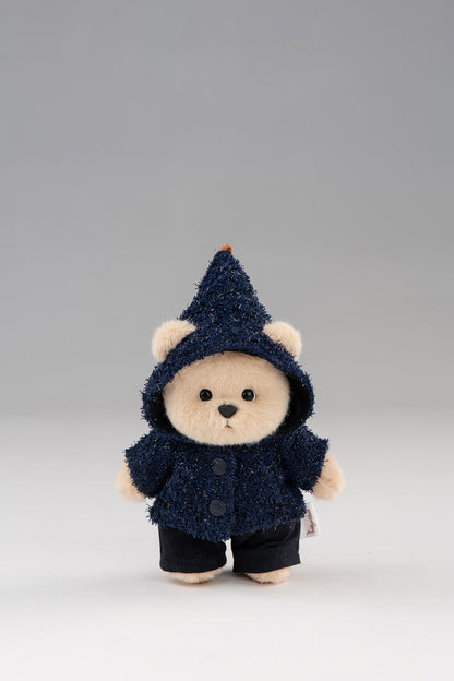 Lina Bear Pocket Series - La Côte de Lina Ocean Heart Blue Suit (15CM)