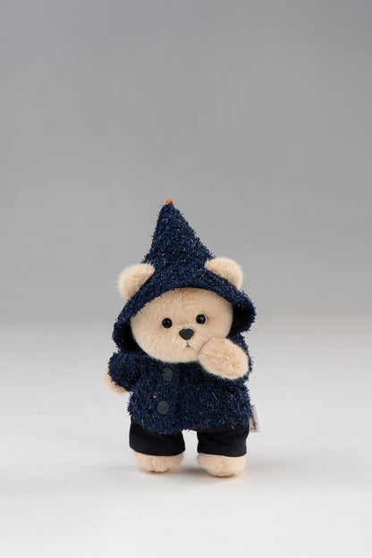 Lina Bear Pocket Series - La Côte de Lina Ocean Heart Blue Suit (15CM)