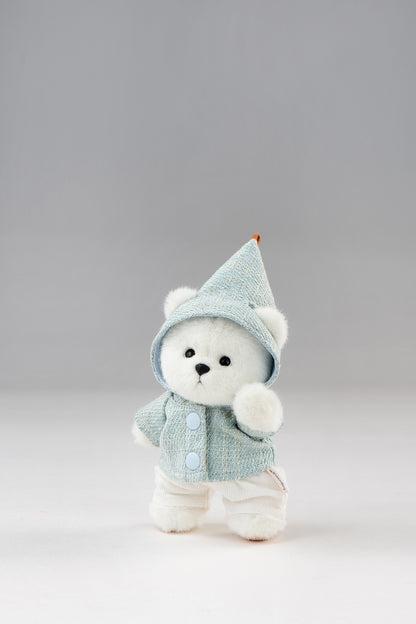 Lina Bear Pocket Series - La Côte de Lina Pearl Light Blue Suit (15CM)