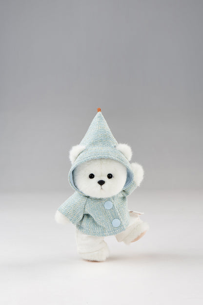 Lina Bear Pocket Series - La Côte de Lina Pearl Light Blue Suit (15CM)