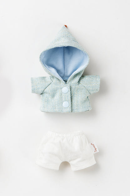 Lina Bear Pocket Series - La Côte de Lina Pearl Light Blue Suit (15CM)