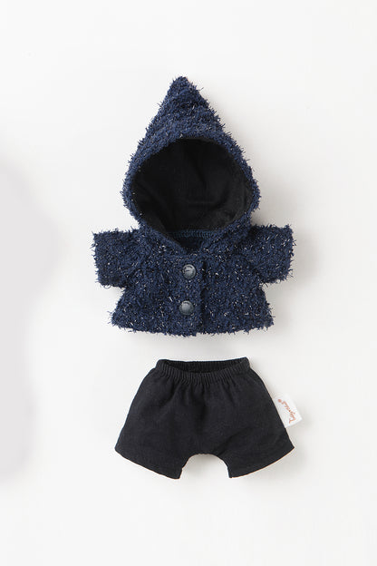 Lina Bear Pocket Series - La Côte de Lina Ocean Heart Blue Suit (15CM)