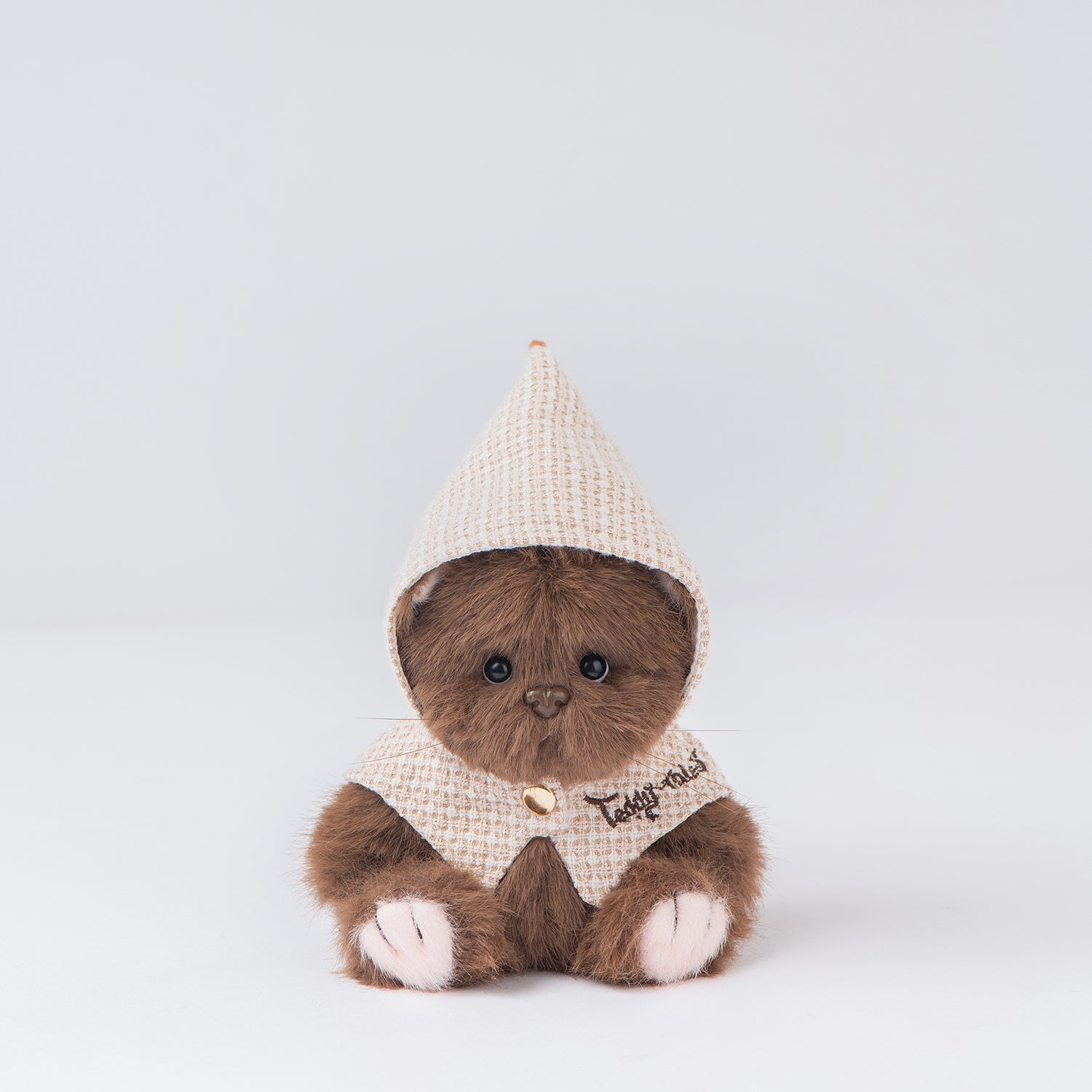Pocket Series Lina Meow Tiramisu Kitten with Khaki Cloak (12cm