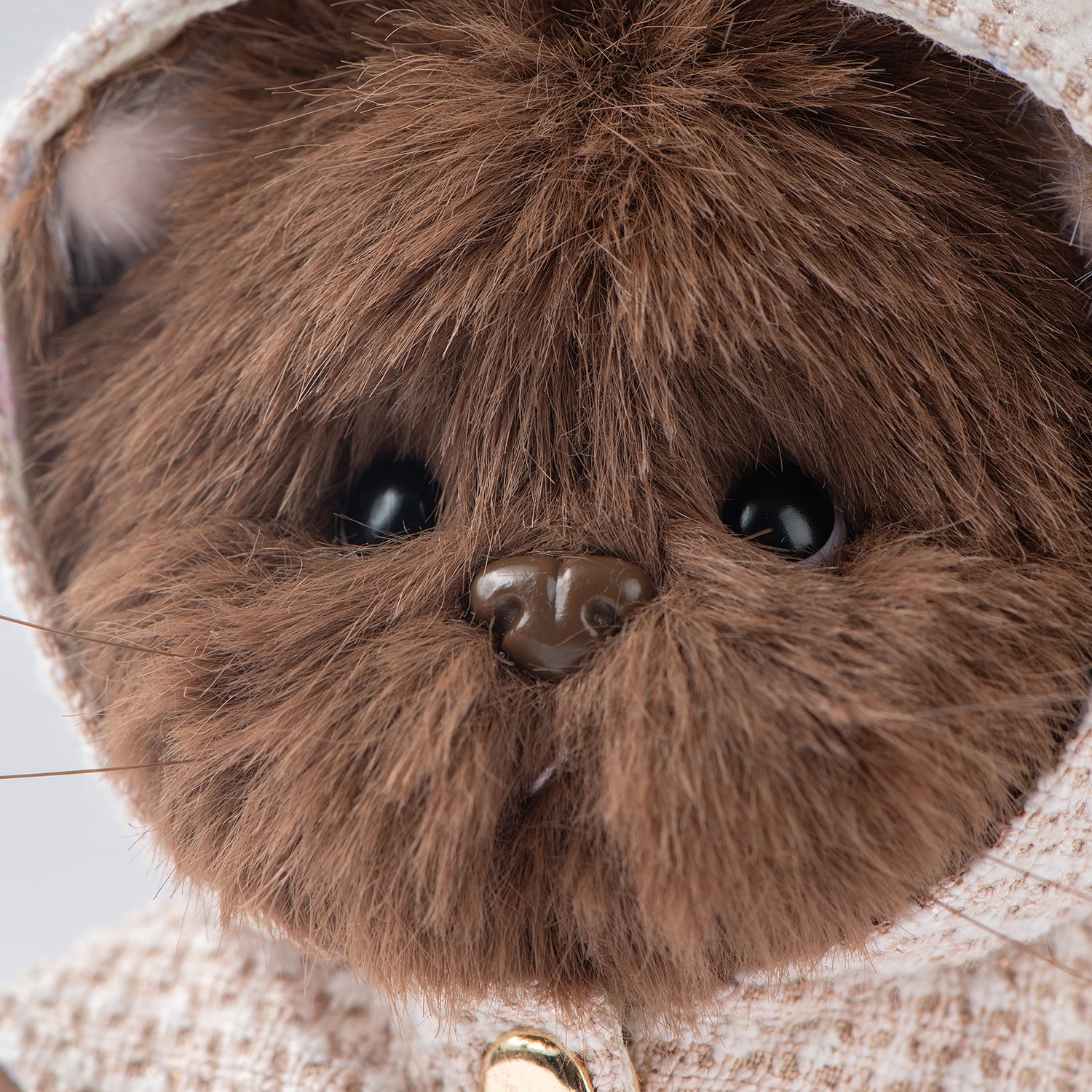 Lina Pocket Series - Lina Meow Tiramisu Kitten with Khaki Cloak