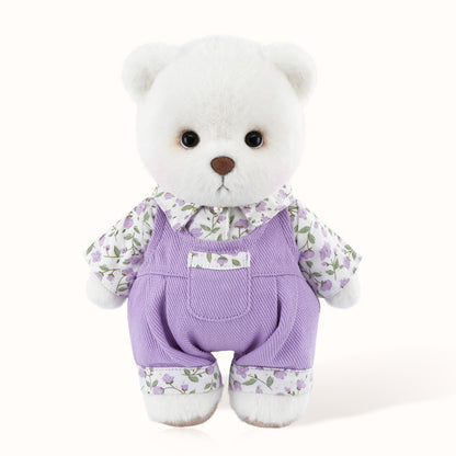 Violet Floral Suit for 20cm baby