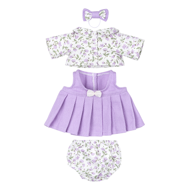 Violet Floral Dress (20cm)