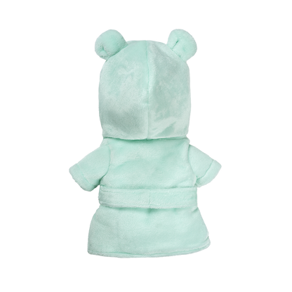 Mint Bathrobe for 38cm baby