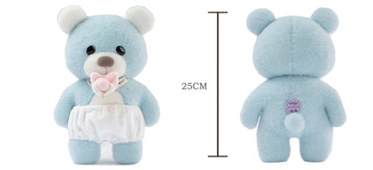 Light Blue Bear Height is 25cm