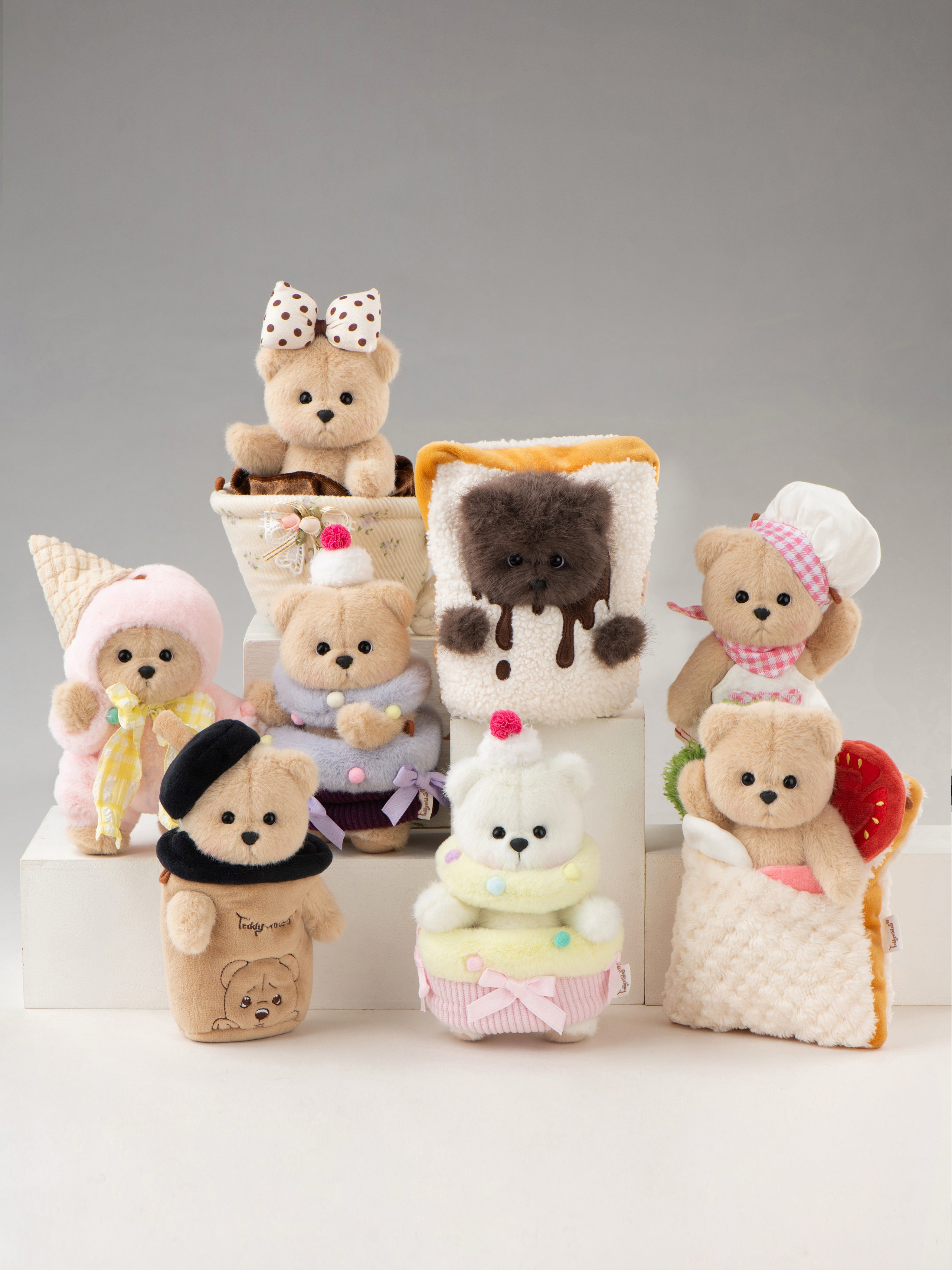 Sweet Kitchen Lina Bear Chocolate Bread XS(±15cm)