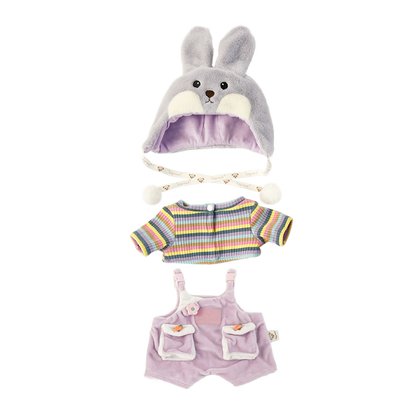 Lavender Bunny Suit (shoes not included) for 30cm baby