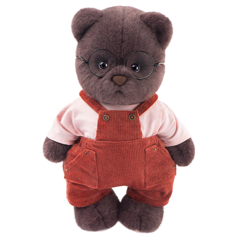 TeddyTales-PRO Story Series Kurzhaar-Plüsch-Teddybär-Filka (30 cm) 