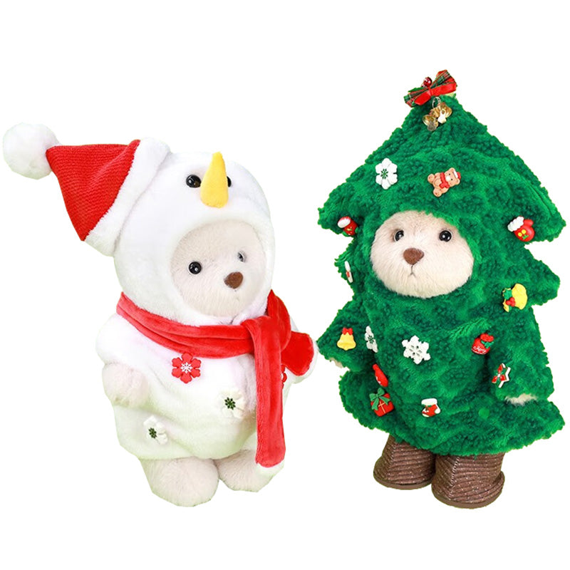 Magic Forest Little Snowman DIY Christmas Set - Suit Medium Bear